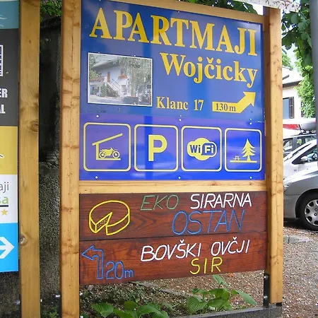 Wojcicky Apartman Bovec